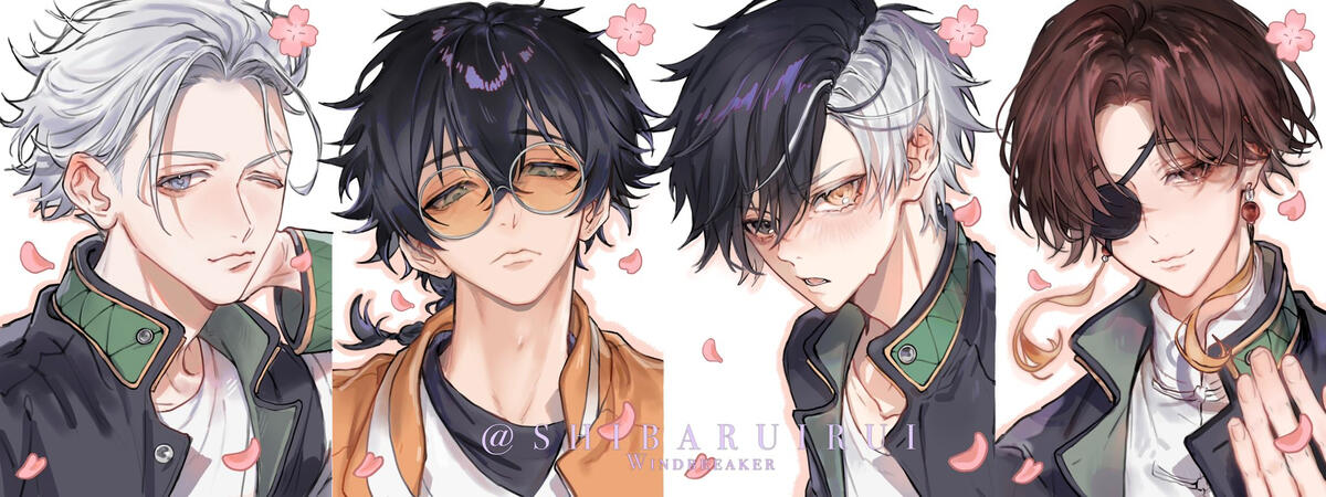 Portraits from Windbreaker (2024)