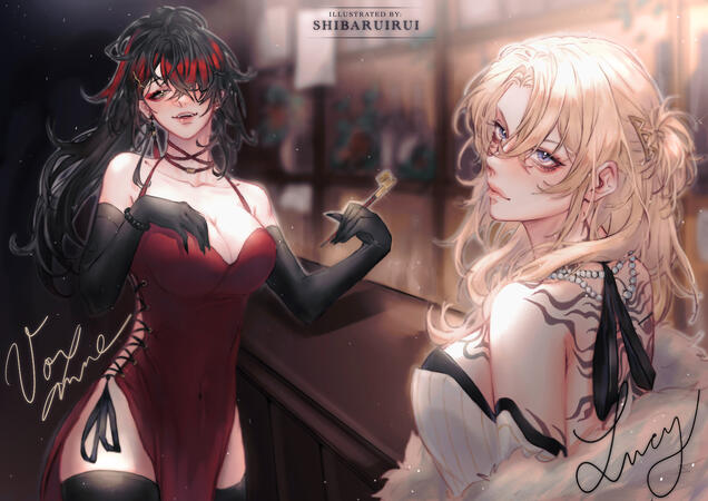 Voxanne and Lucy from Nijisanji EN (2022)